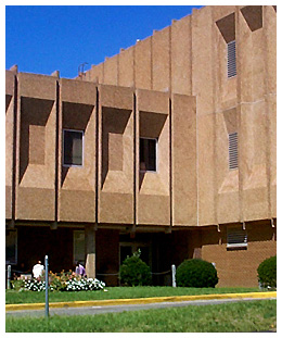 Frank Popplewell Classroom and Administration Building -- photography by Hollie Miller
