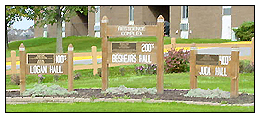Logan, Beshears and Juda Residence Halls -- photography by Hollie Miller